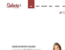 Tablet Screenshot of meiaselecta.com.br